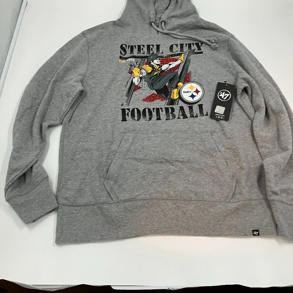 Men's Extra-Large - Steel City - Pittsburgh Steelers Football Hoody
